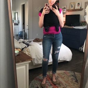 Old Navy super skinny high rise jeans